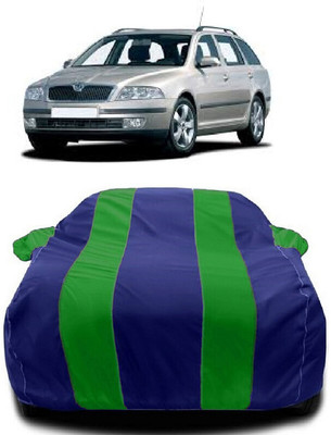 Autoprime Car Cover For Tata Estate 1.9D (With Mirror Pockets)(Green, Blue)