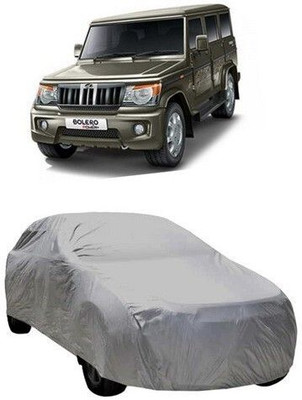 SnehaSales Car Cover For Mahindra Bolero (With Mirror Pockets)(Grey)
