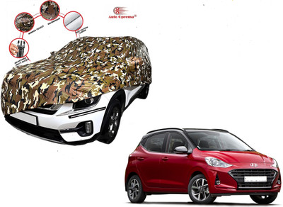 Auto Oprema Car Cover For Hyundai i10 Era (With Mirror Pockets)(Green)