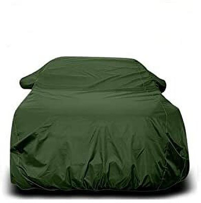 R Rayvin Star Car Cover For Mahindra Bolero (With Mirror Pockets)(Orange, Blue)