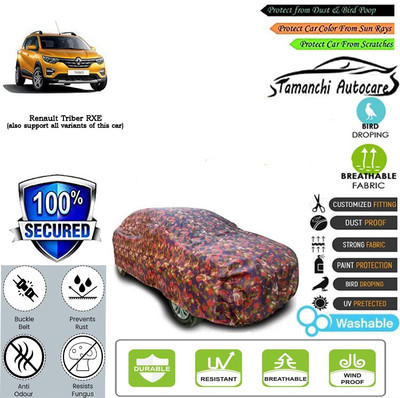 Tamanchi Autocare Car Cover For Renault Triber RXE(Multicolor)