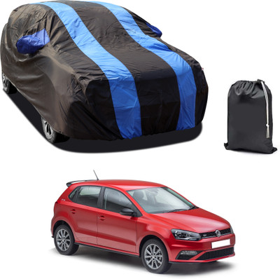 PAGORA Car Cover For Volkswagen Polo GT (With Mirror Pockets)(Blue)
