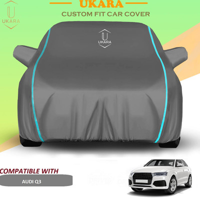 Ukara Car Cover For Audi Q3 (With Mirror Pockets)(Grey)
