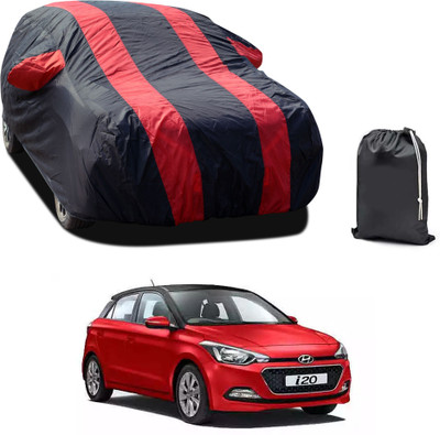 GOSHIV-car and bike accessories Car Cover For Hyundai Elite i20 (With Mirror Pockets)(Red)