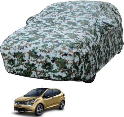 Auto Hub Car Cover For Tata Altroz (With Mirror Pockets)(Multicolor)