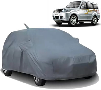 MAVENS Car Cover For Tata Sumo Grande (With Mirror Pockets)(Grey)