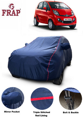 Frap Car Cover For Tata Nano (With Mirror Pockets)(Blue)