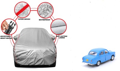 Auto Oprema Car Cover For HM Ambassador (With Mirror Pockets)(Silver)