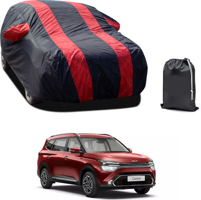PAGORA Car Cover For Kia Carens (With Mirror Pockets)(Red, For 2019, 2020, 2021, 2022, 2023 Models)