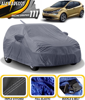 ALTRADECOT Car Cover For Tata Altroz (With Mirror Pockets)(Grey)