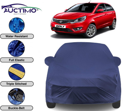 AUCTIMO Car Cover For Tata Bolt (With Mirror Pockets)(Multicolor)