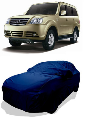 Coxtor Car Cover For Tata Sumo Grande MK II (With Mirror Pockets)(Blue)