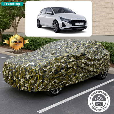 PAGORA Car Cover For Hyundai i20 (With Mirror Pockets)(Multicolor)