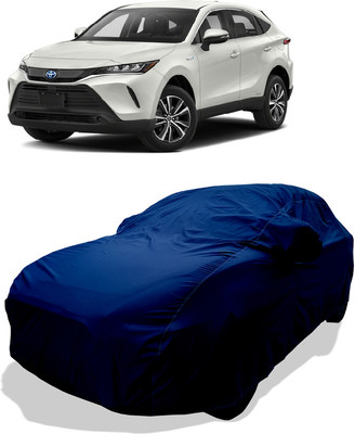 Coxtor Car Cover For Toyota Venza (With Mirror Pockets)(Blue)