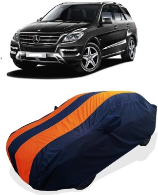 Coxtor Car Cover For Mercedes Benz M-Class ML350 (With Mirror Pockets)(Orange)