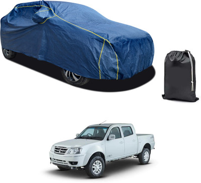 PAGORA Car Cover For Tata Xenon (With Mirror Pockets)(Blue, For 2019, 2020, 2021, 2022, 2023 Models)