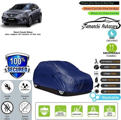 Tamanchi Autocare Car Cover For Maruti Suzuki Baleno(Blue)