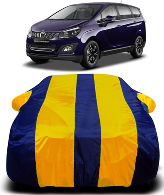 AXLOZ Car Cover For Mahindra Marazzo (With Mirror Pockets)(Multicolor)