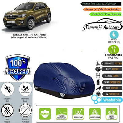 Tamanchi Autocare Car Cover For Renault Kwid 1.0 RXT Petrol(Blue)