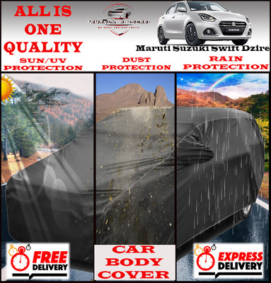 Tamanchi Autocare Car Cover For Maruti Suzuki Swift Dzire(Grey)
