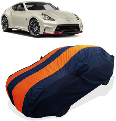 Coxtor Car Cover For Nissan 370z (With Mirror Pockets)(Orange)