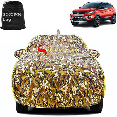 SPMOTIVE Car Cover For Tata Nexon (With Mirror Pockets)(Multicolor)