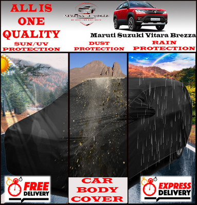 Tamanchi Autocare Car Cover For Maruti Suzuki Vitara Brezza(Black)