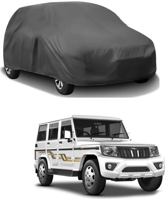 ARNEJA Car Cover For Mahindra Bolero (Without Mirror Pockets)(Grey)