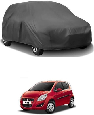 ARNEJA Car Cover For Maruti Suzuki Ritz (Without Mirror Pockets)(Grey)