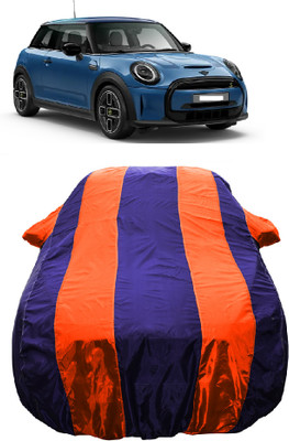 Wegather Car Cover For Mini Cooper Cooper SE (With Mirror Pockets)(Orange)