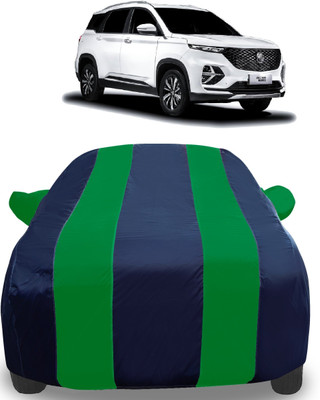 Auto Hub Car Cover For MG Hector Plus (With Mirror Pockets)(Green)