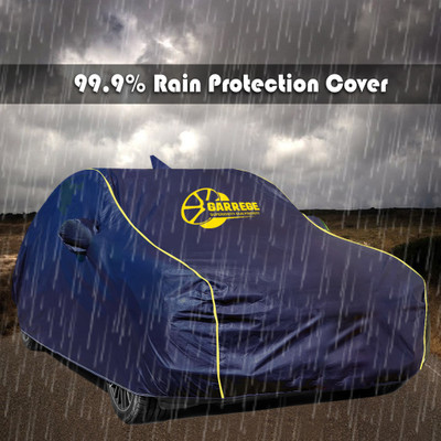 GARREGE Car Cover For Hyundai Elite i20 (With Mirror Pockets)(Blue, For 2023, 2024 Models)