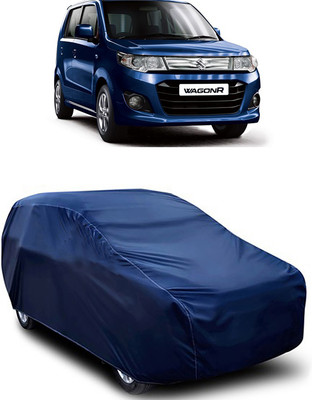 MoTRoX Car Cover For Maruti Suzuki WagonR (Without Mirror Pockets)(Blue)
