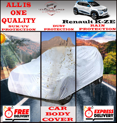 Tamanchi Autocare Car Cover For Renault Universal For Car(Silver)
