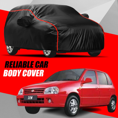 ANTIRO Car Cover For Maruti Suzuki Zen (With Mirror Pockets)(Multicolor)