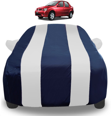 Amanzo Car Cover For Mahindra Logan (With Mirror Pockets)(Silver)