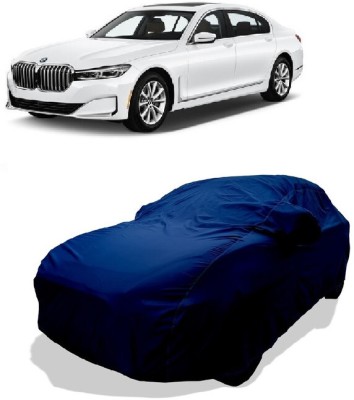 Coxtor Car Cover For BMW 7 Series 730Ld M Sport Diesel (With Mirror Pockets)(Green)