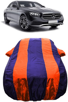 Wegather Car Cover For Mercedes Benz E-Class (With Mirror Pockets)(Orange)