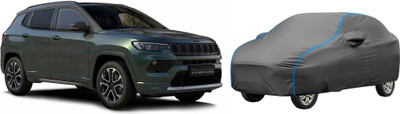 ATBROTHERS Car Cover For Mahindra Compass, Compass 1.4 Limited, Compass 1.4 Limited Option, Compass 1.4 Limited Option Black Petrol, Compass 1.4 Limited Option Petrol, Compass 1.4 Limited Plus Petrol, Compass 1.4 Longitude Option Petrol (With Mirror Pockets)(Grey, For 2024 Models)