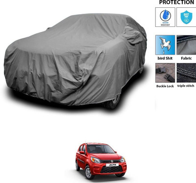 CODOKI Car Cover For Maruti Suzuki Alto K10 (With Mirror Pockets)(Grey)