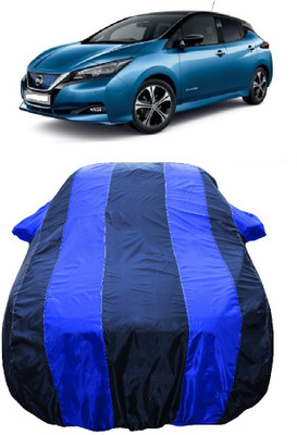 Wegather Car Cover For Nissan Leaf (With Mirror Pockets)(Blue)