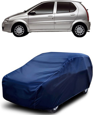 MoTRoX Car Cover For Tata Indica V2 (Without Mirror Pockets)(Blue)