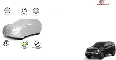 Auto Oprema Car Cover For Mahindra XUV 500 (With Mirror Pockets)(Silver, For 2016, 2017, 2018, 2019, 2020, 2021, 2022 Models)