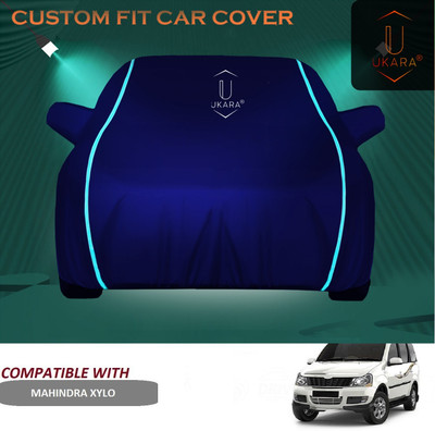 Ukara Car Cover For Mahindra Xylo (With Mirror Pockets)(Blue)