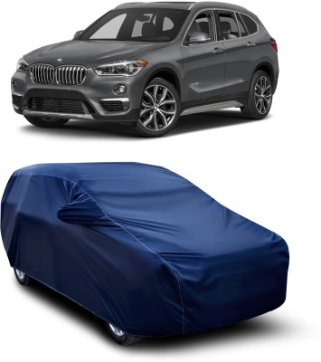 Drench Car Cover For BMW X1 (With Mirror Pockets)(Blue)