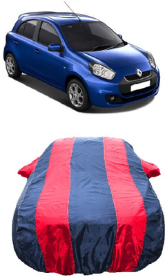 Wegather Car Cover For Renault Pulse RxL ABS (With Mirror Pockets)(Red)