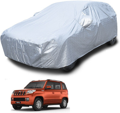 Euro Care Car Cover For Mahindra TUV300 (With Mirror Pockets)(Silver)