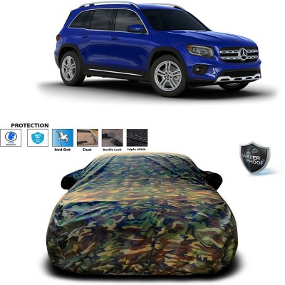 Genipap Car Cover For Mercedes Benz GLB (With Mirror Pockets)(Multicolor)