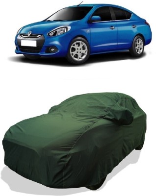 Coxtor Car Cover For Renault Scala (With Mirror Pockets)(Green)