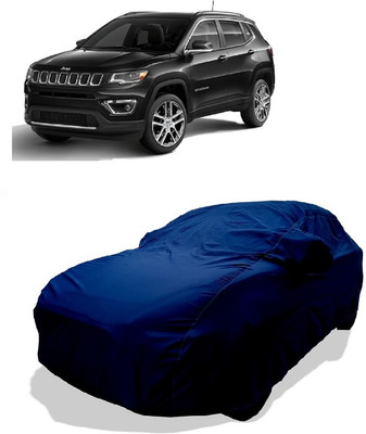 Coxtor Car Cover For Jeep Compass 2.0 Limited 4X4 Diesel (With Mirror Pockets)(Green)